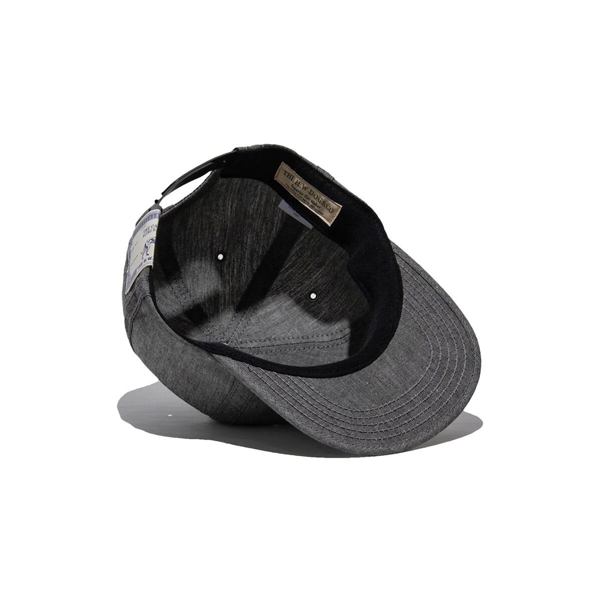 THE H.W.DOG & Co.(ドッグアンドコー)~CHAMBRAY INSIDEOUT CAP - Gray~