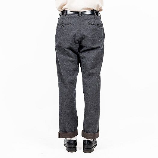 WORKERS(ワーカーズ)~Officer Trousers,Regular Fit, Cotton Serge~