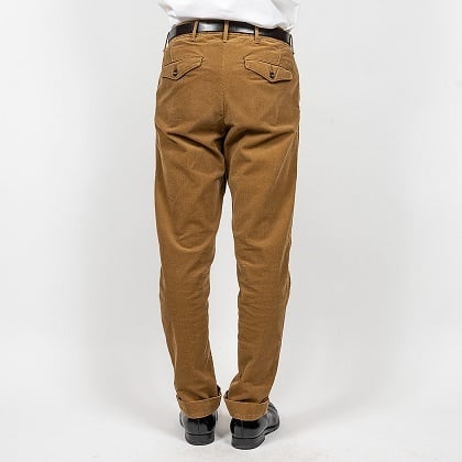 WORKERS(ワーカーズ)~Officer Trousers Slim, Type 3 Corduroy Light Brown~