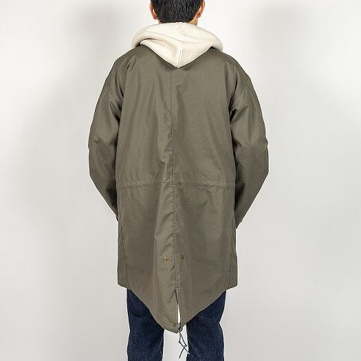 WORKERS(ワーカーズ)~PARKA, M-65 A.K.A. "Fishtail" Heavy Ventile Wolf Grey~
