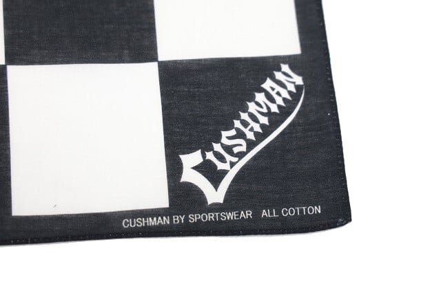CUSHMAN(クッシュマン)~CHECKER FLAG BANDANA~