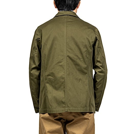 WORKERS(ワーカーズ)~Lounge Jacket, 8 oz Olive Chino~