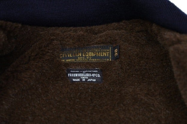FREEWHEELERS(フリーホイーラーズ)~"KNUCKLE BONES" on"AAF 90thBG 400thBSQ" CIVILIAN DECK JACKET~