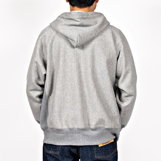 WORKERS(ワーカーズ)~Trico Tag Sweat, Full Zip Parka Grey~
