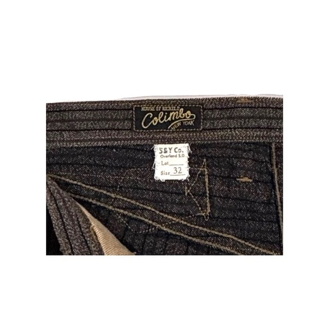 COLIMBO(コリンボ)~"Carbondale Trousers" Heather Stripe~