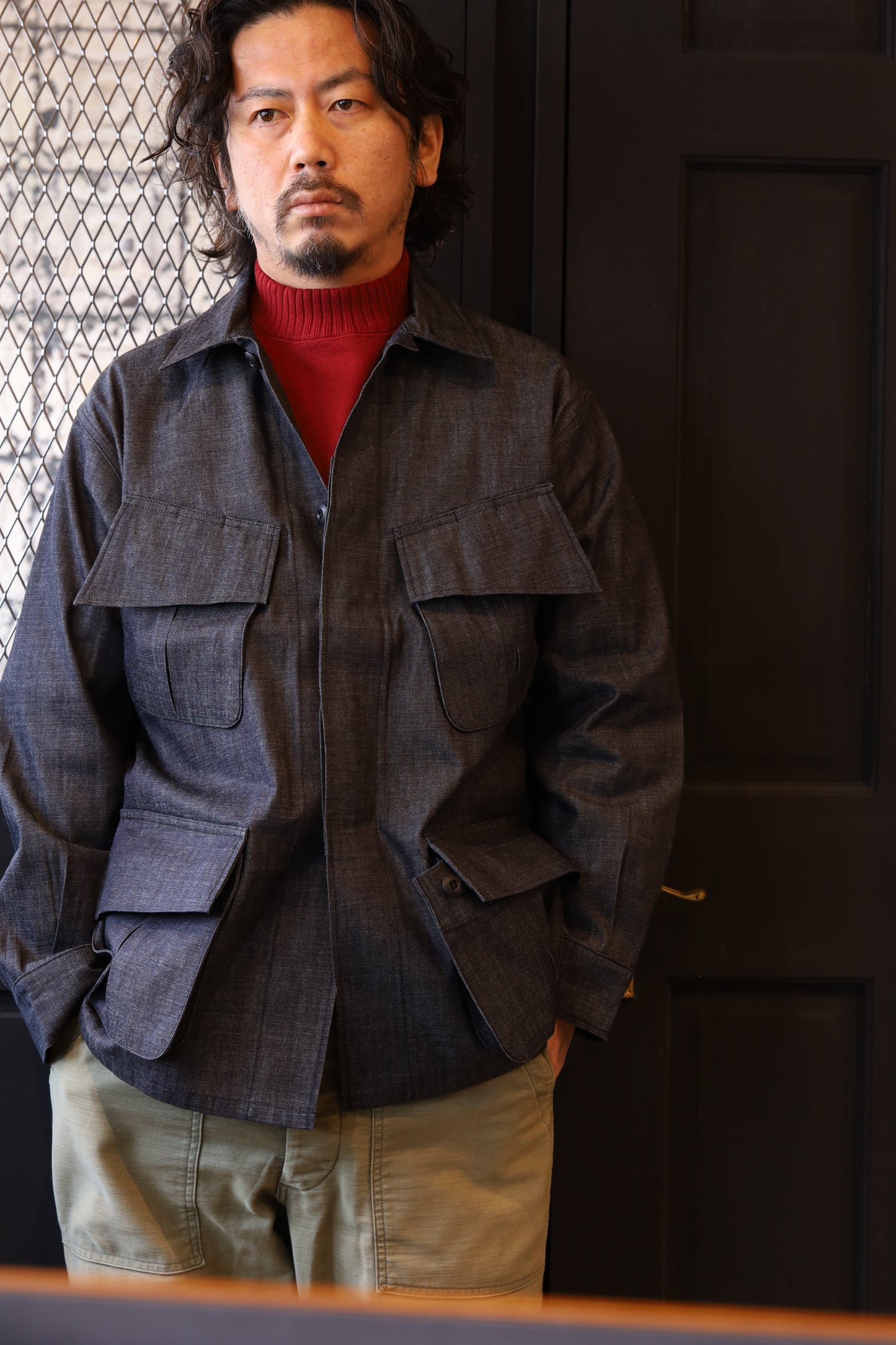 WORKERS(ワーカーズ)~Fatigue Jacket 7.5 oz Indigo Denim~