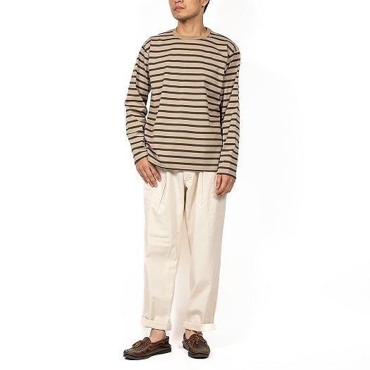 WORKERS(ワーカーズ)~Border T, Long Sleeve, Moca×Latte 2025SS~