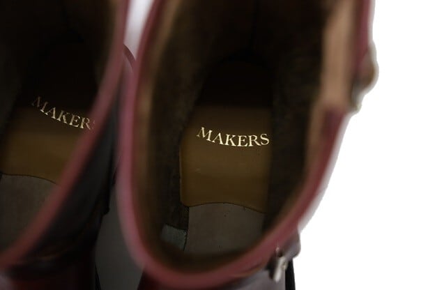 Makers(メイカーズ)~"LEALAND" ENGINNER BOOTS CXL Burgundy~
