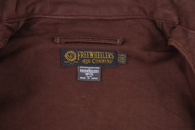 FREEWHEELERS(フリーホイーラーズ)~DECK WORKER JACKET DARK RED BROWN~