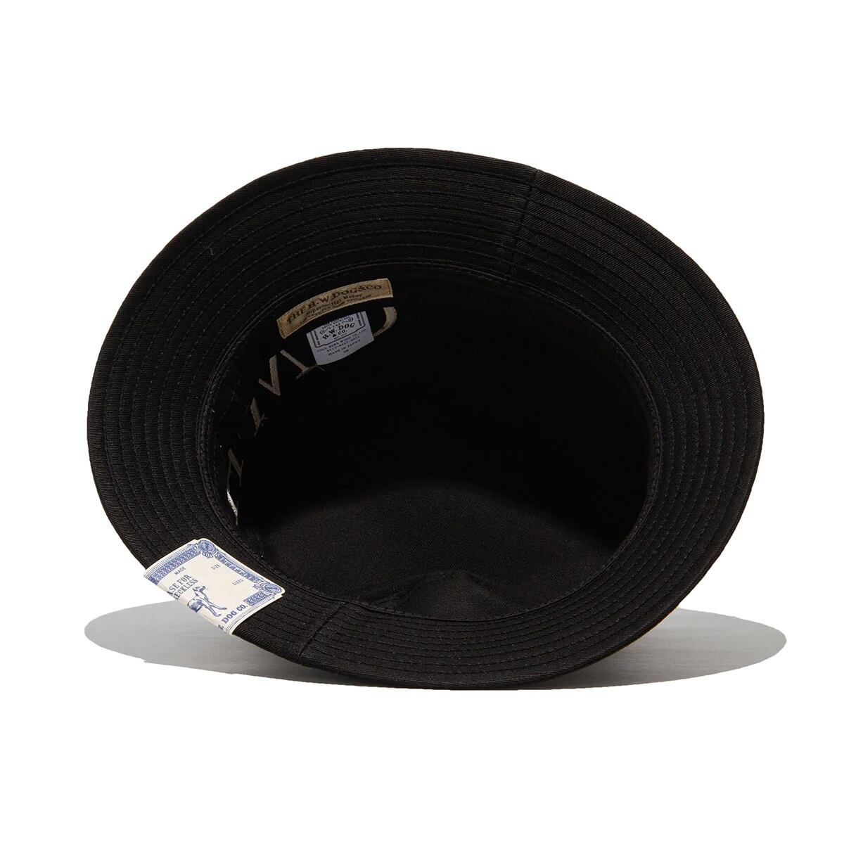 THE H.W.DOG & Co.(ドッグアンドコー)~FLAG HAT~ - Black~