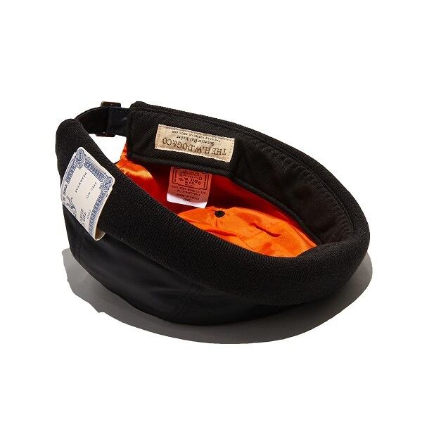 THE H.W.DOG & Co.(ドッグアンドコー)~MA-1 ROLL CAP - BLACK~
