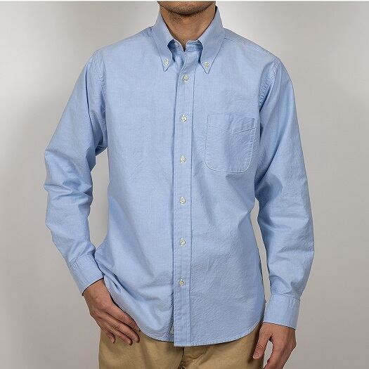 WORKERS(ワーカーズ)~Modified IVY BD, American Sea Island Cotton OX Blue~