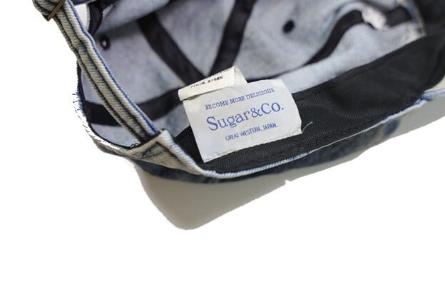 Sugar&Co.(シュガーアンドカンパニー)~WASHABLE BUFFALO CAP Vintage Wash Indigo~