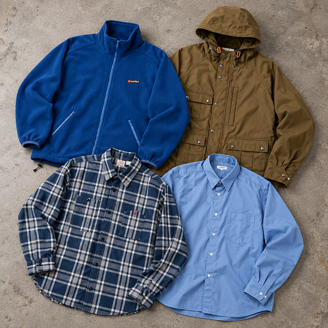 WORKERS、10月納品分をご紹介。