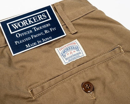 WORKERS(ワーカーズ)～Officer Trousers RL Fit, USMC Khaki～