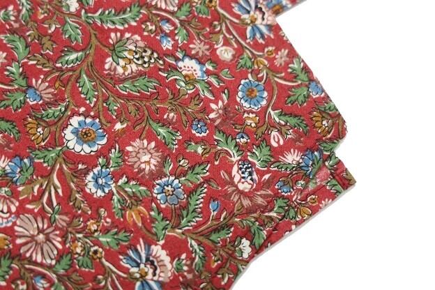 NASNGWAM(ナスングワム)～VAGRANT SHIRTS FLOWER RED～