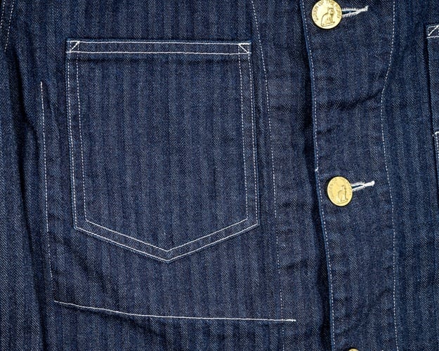 WORKERS(ワーカーズ)～QUEEN OF THE ROAD Jacket, 10oz Indigo Herringbone～