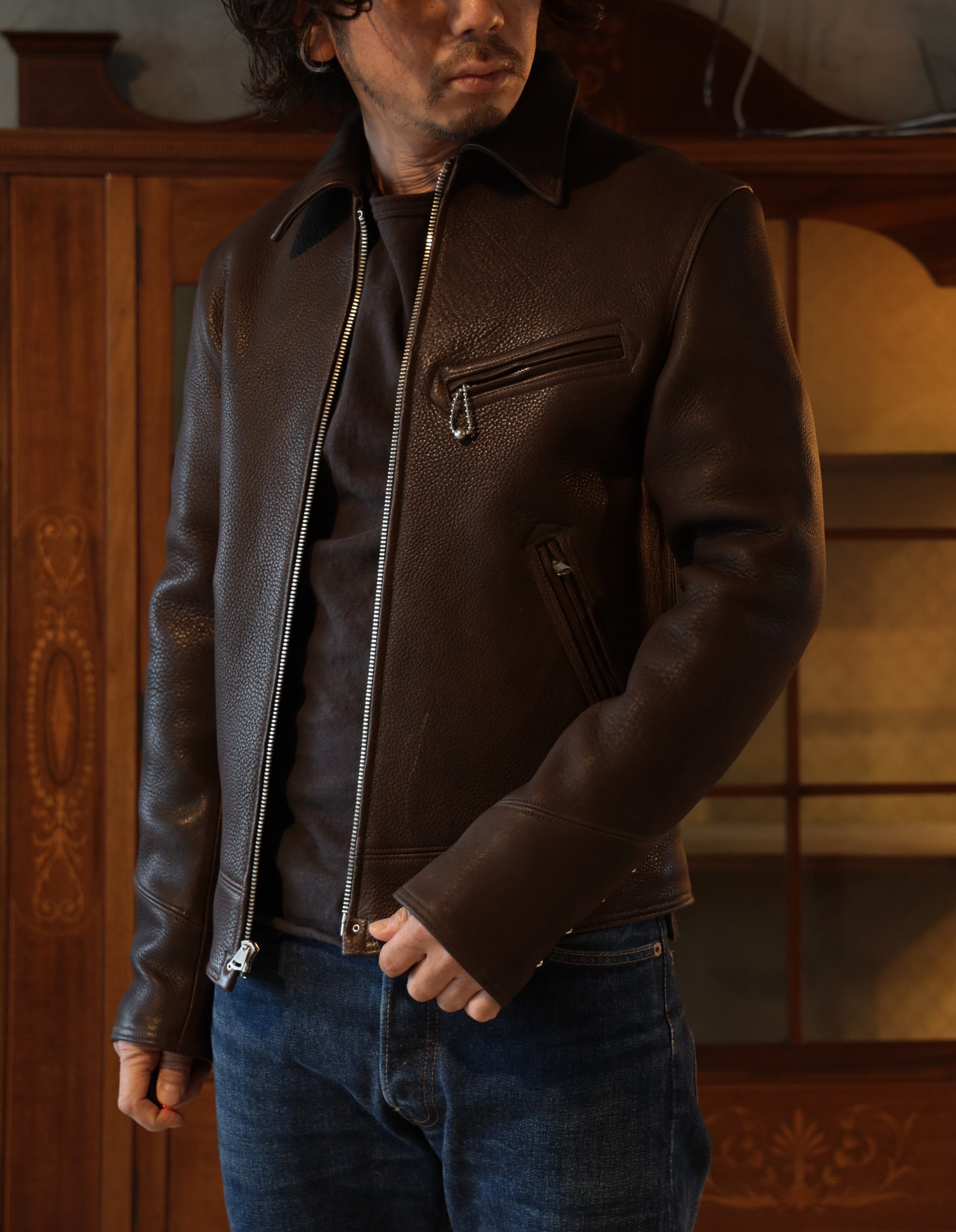FINE CREEK & CO(ファインクリークアンドコー)～Lindbergh Deer Brown～