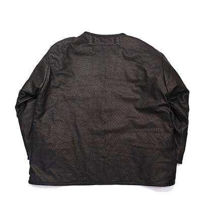C-WORKS(シーワークス)～"Lin" Leather Liner Jacket Black～