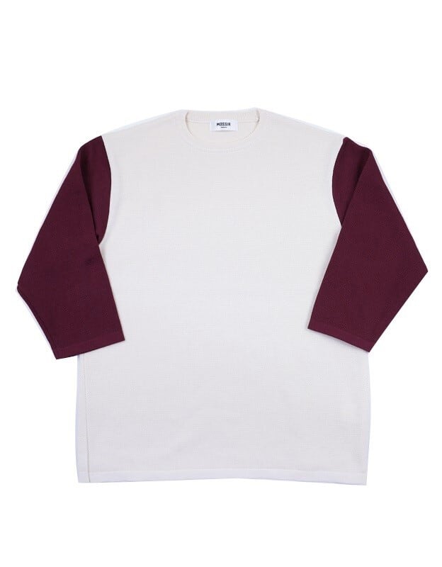 MOSSIR(モシール)～"Carpenter" Base Ball Knit～