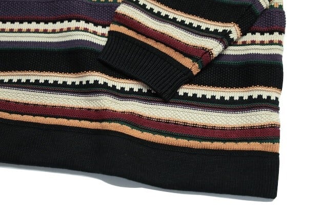 Nasngwam(ナスングワム)～90's BORDER KNIT BEIGE～