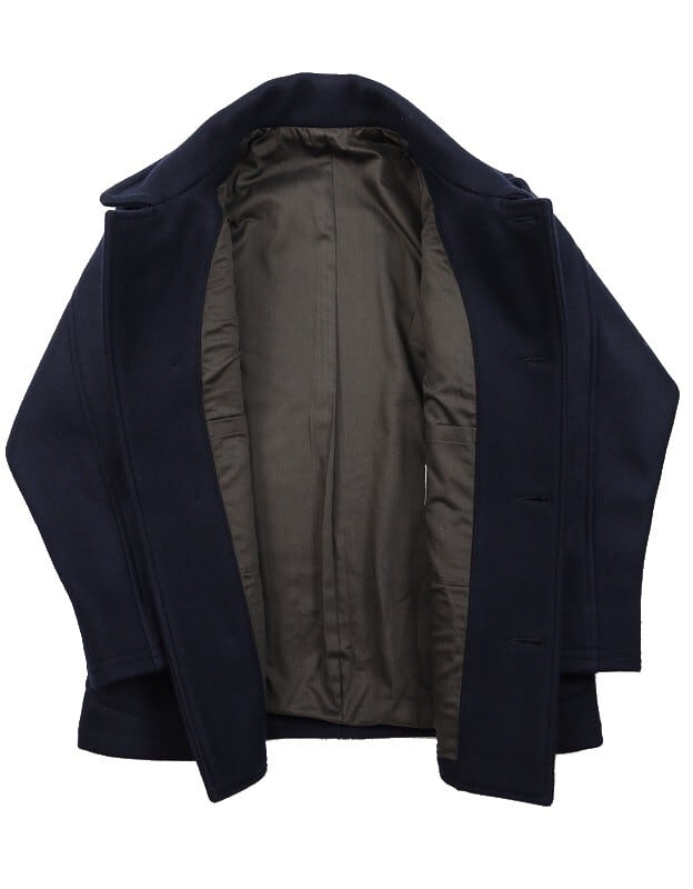 WORKERS(ワーカーズ)～Prisoner Coat, Navy Melton～