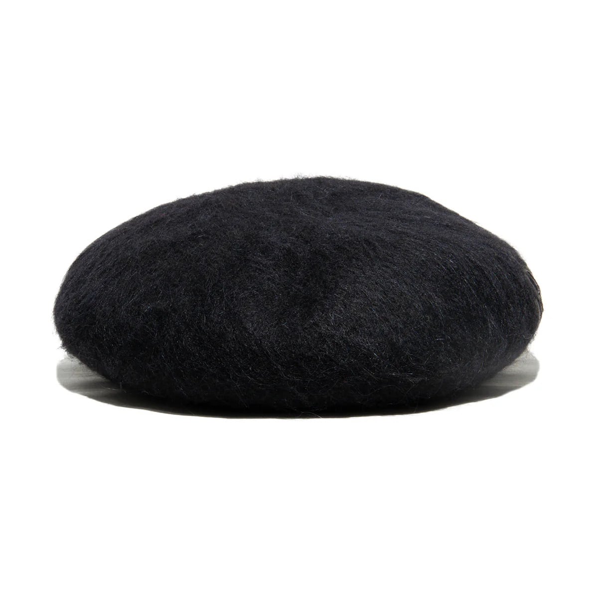 THE H.W.DOG & Co. (ドッグアンドコー) ～LEATHER WAPPEN FLUFFY BERET - Black～
