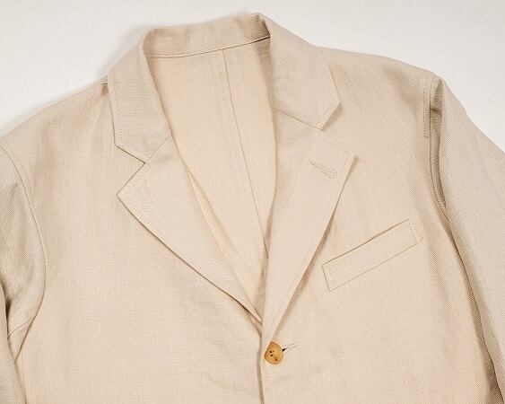 WORKERS(ワーカーズ)～IVY Blazer, French Linen Herringbone Ecru～