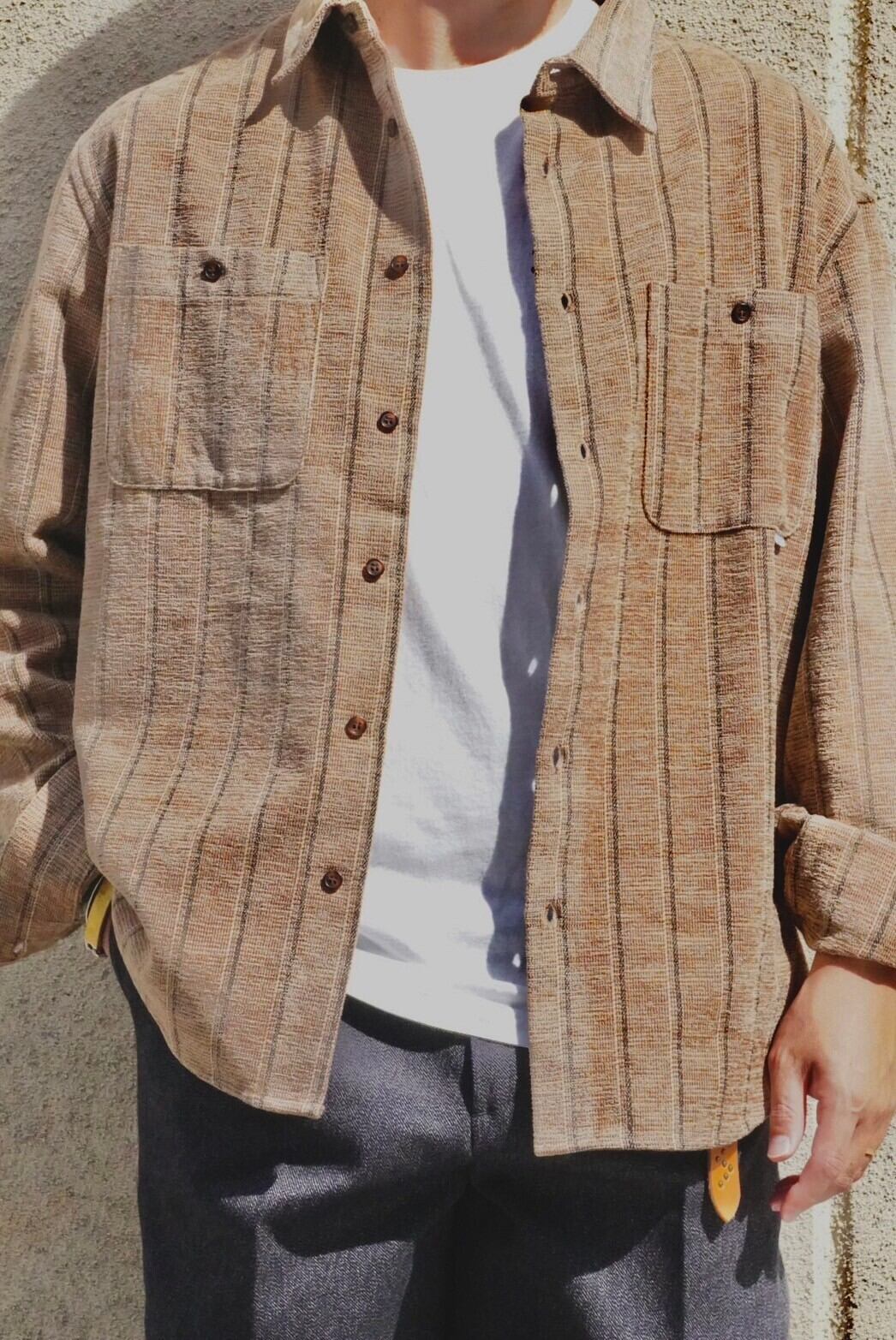 Sugar&Co.(シュガーアンドカンパニー)～MOLESKIN STRIPE DROP SHIRT～