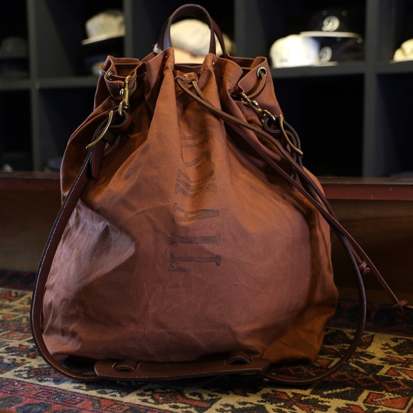 VASCO(ヴァスコ)～CANVAS×LEATHER MAIL PURSE BAG～