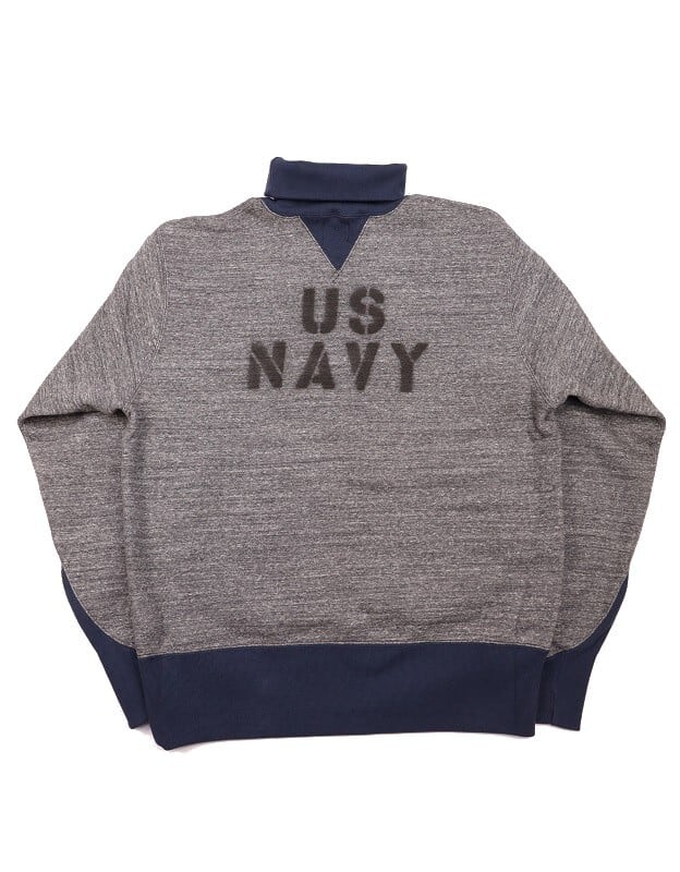 FREEWHEELERS(フリーホイーラーズ)～"U.S.NAVY VF-17 Jolly Rogers" TURTLE NECK SWEAT SHIRT～