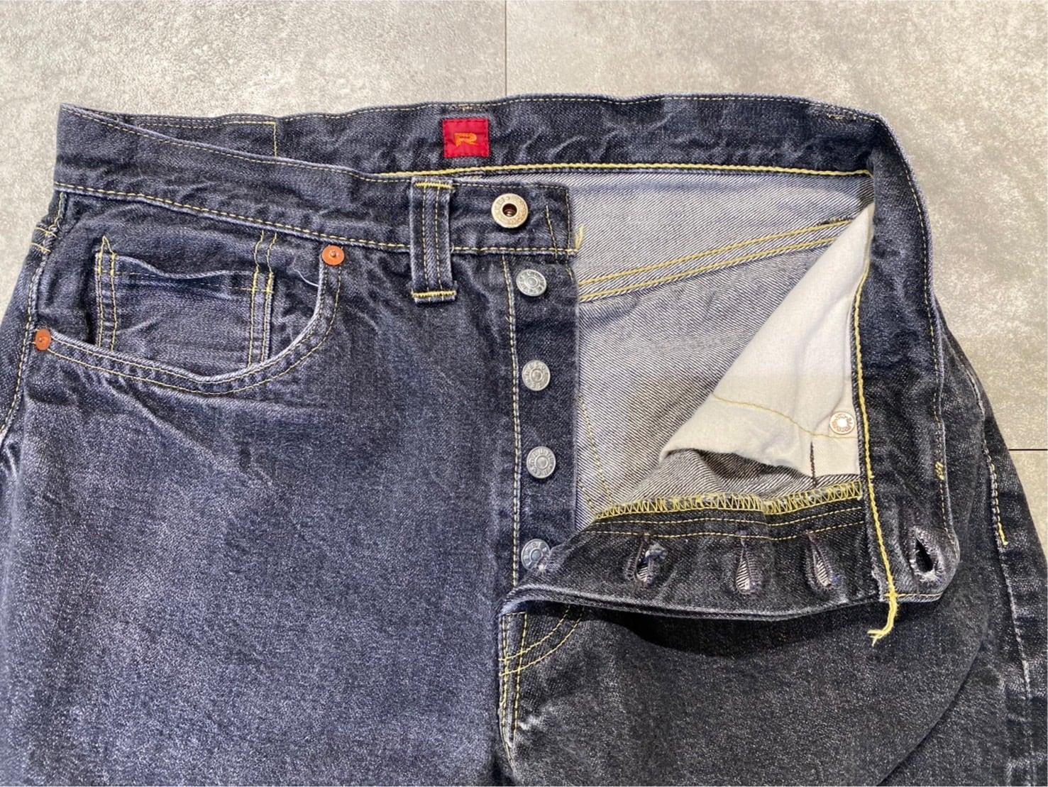 RESOLUTE(リゾルト) 15周年ブラックリミテッド 【Lot 714GB】W30～ ONE-WASH