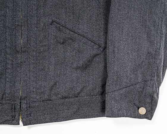 WORKERS(ワーカーズ)～”Blanket Lined Engineer Jacket" Wool Cotton Covert Cloth～