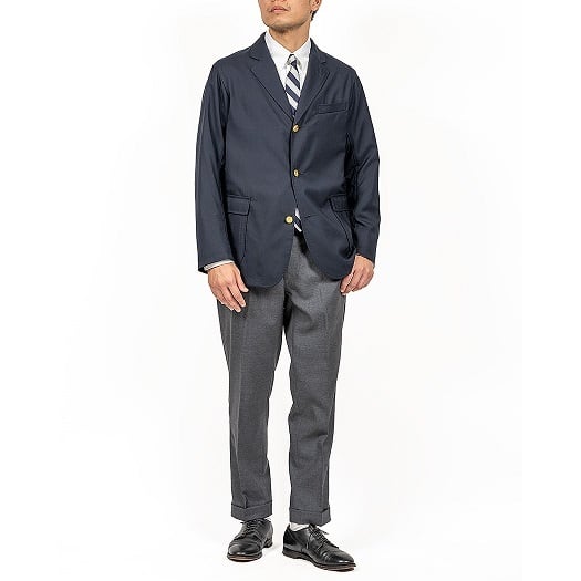 WORKERS(ワーカーズ)～IVY BLAZER Wool Tropical, Navy～
