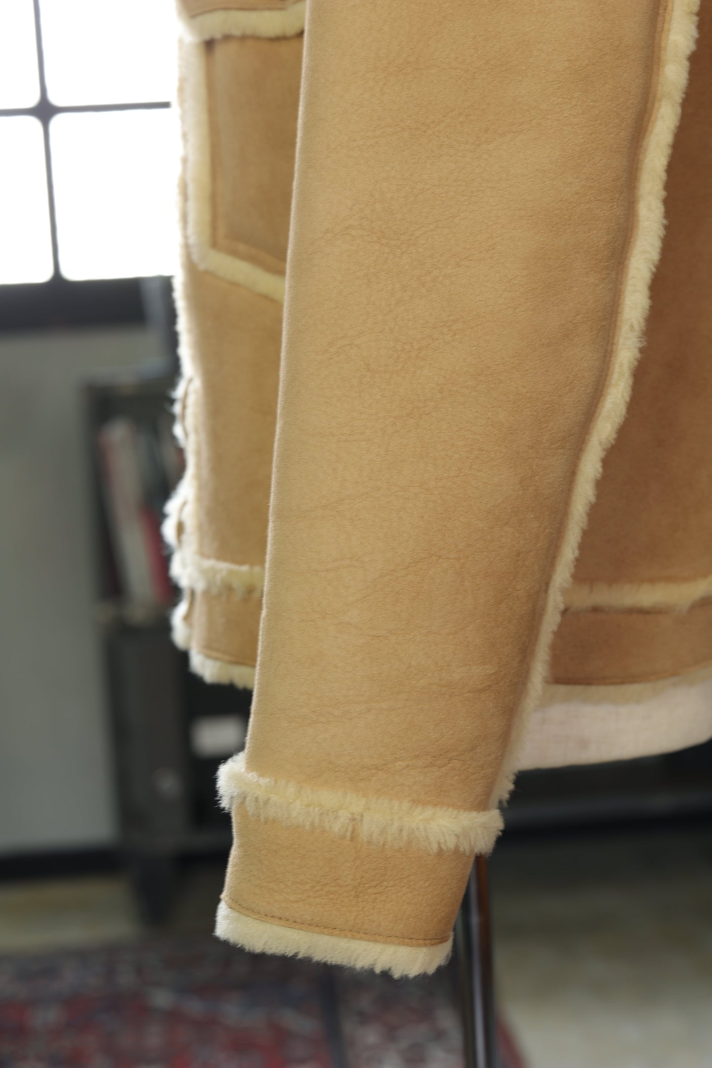 HIGHLARGE LEATHERS (ハイラージレザーズ)～Oklahoma City Mouton BEIGE～