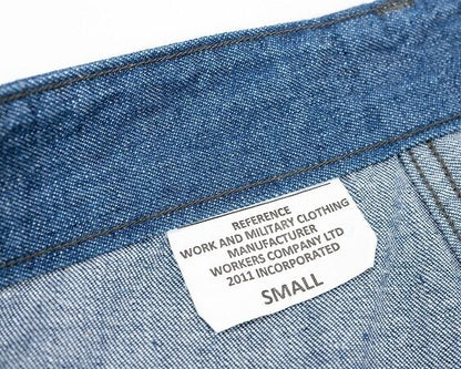 WORKERS(ワーカーズ)～Baker Pants Trace MIL-838-D Indigo Denim～