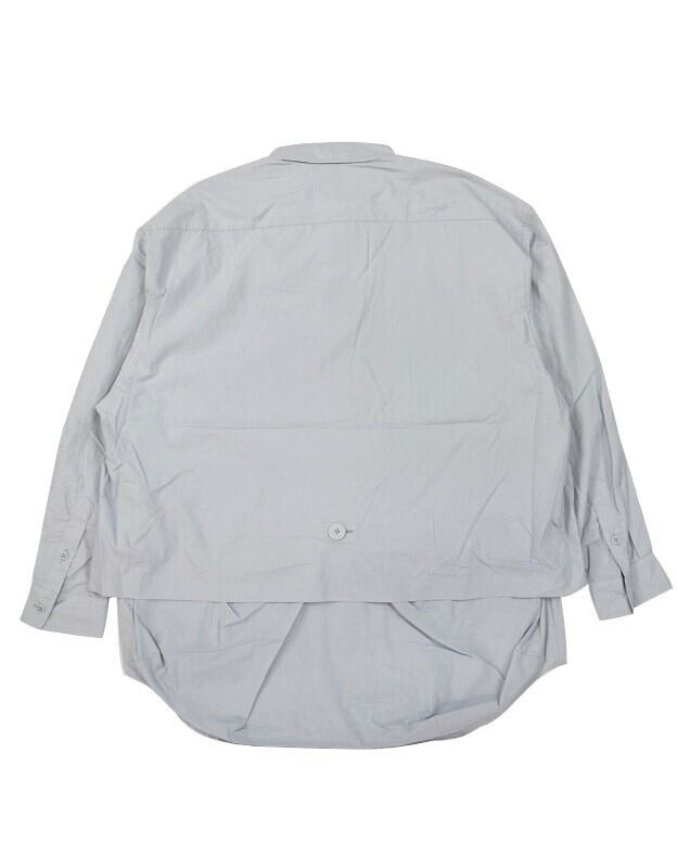COMFY(コムフィ)～NEWSPAPER SHIRTS SMOKE BLUE～