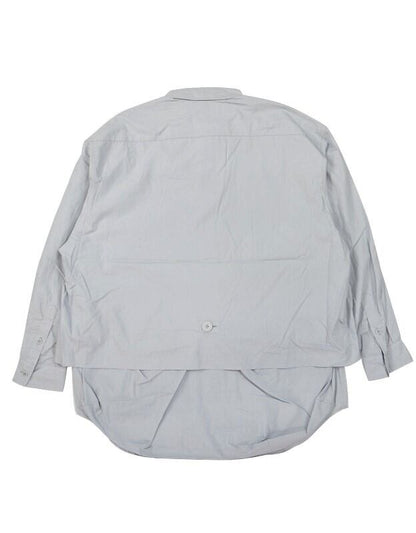 COMFY(コムフィ)～NEWSPAPER SHIRTS SMOKE BLUE～