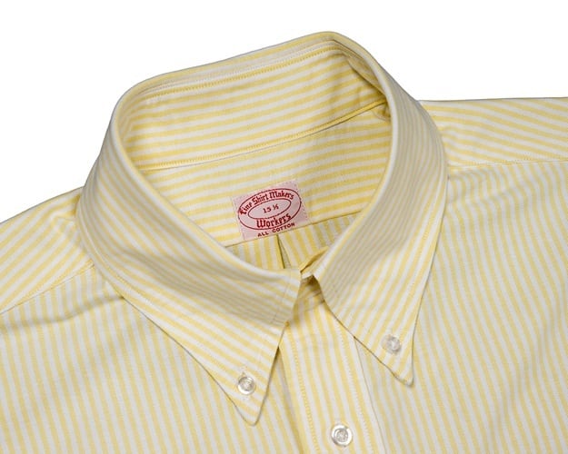 WORKERS(ワーカーズ)～7 Button BD, Stripe OX, Yellow～