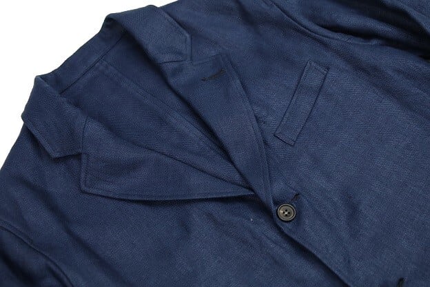 WORKERS(ワーカーズ)～IVY Blazer, French Linen Herringbone Navy～