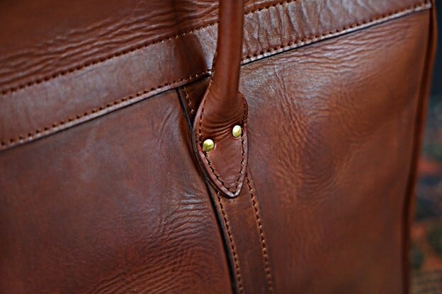 VASCO(ヴァスコ)～LEATHER SADDLE TOTE BAG CAMEL～