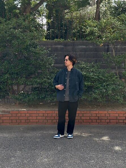 Sugar&Co.(シュガーアンドカンパニー)～HANDSOME SHIRT SULFIDE BLACK～