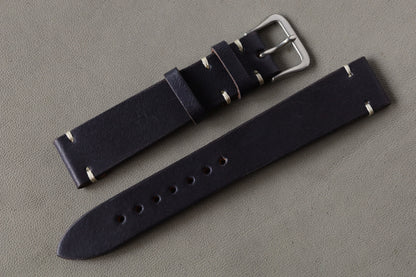 VASCO（ヴァスコ） ～ LEATHER WATCH BAND ～ Black