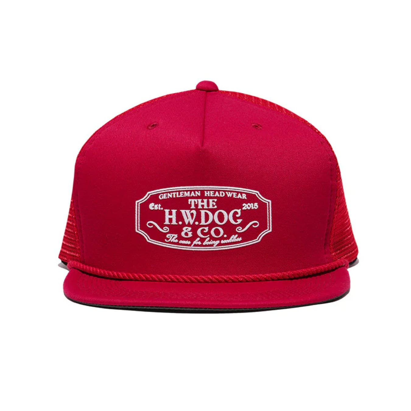 THE H.W.DOG & Co. (ドッグアンドコー) ～MESH TRUCKER CAP - Red～