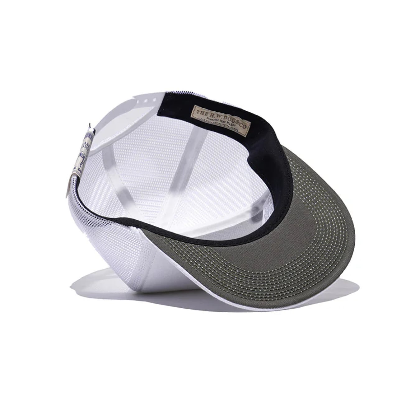 THE H.W.DOG & Co. (ドッグアンドコー) ～MESH TRUCKER CAP - White～