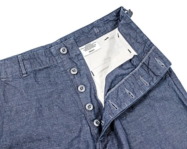 WORKERS(ワーカーズ)～FWP Trousers Indigo Cotton Linen～