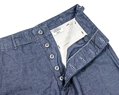 WORKERS(ワーカーズ)～FWP Trousers Indigo Cotton Linen～