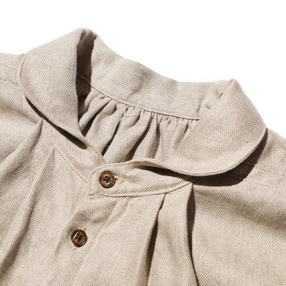 The 2 Monkeys(トゥモンキーズ)～Herrinbone Linen Artisan Shirts～