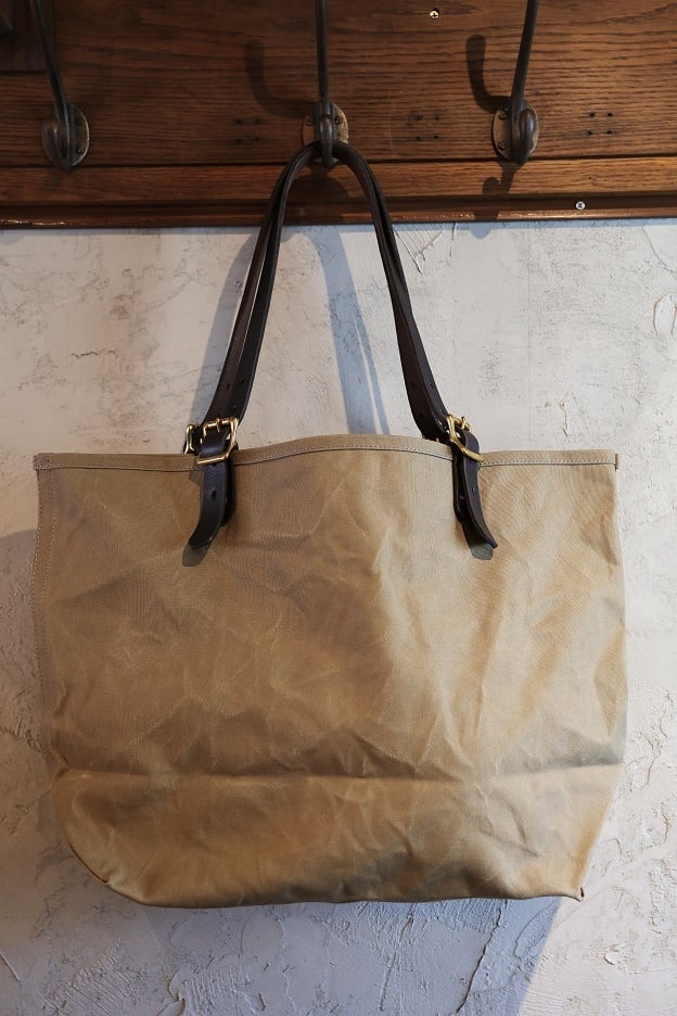 VASCO(ヴァスコ)～CANVAS×LEATHER TRAVEL TOTE BAG GRAY～