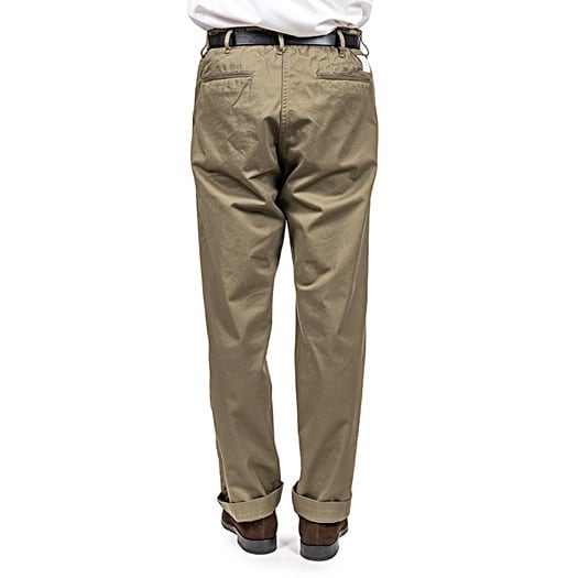 WORKERS(ワーカーズ)～Officer Trousers, Regular Fit, 8 oz Hunter Green Chino～